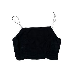 Black‎ Spaghetti Strap cropped Top